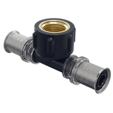 T-kus lisovací Wavin K-press K5 PPSU d20 x 3/4˝ x 20 vnitřní