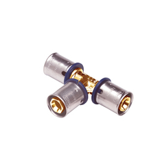 T-kus lisovací Wavin M-press M1 mosaz d50