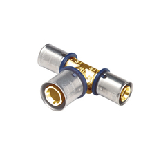 T-kus lisovací Wavin M-press M1 mosaz d63 x 40 x 63