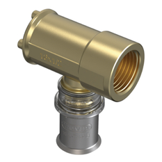 Spojka lisovací koncová Wavin M-press M5 mosaz d16 x 1/2˝ vnitřní