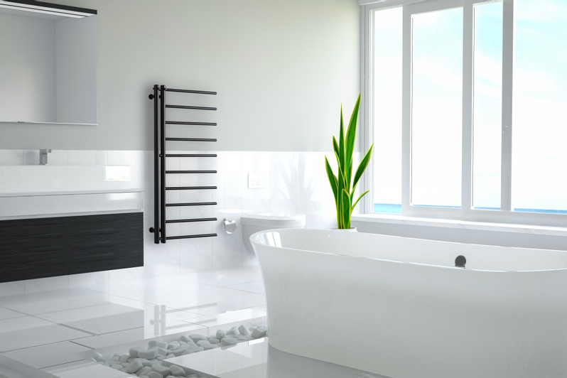 Těleso koupelnové PMH Apollo 500 x 1500 mm, pravé 219 W, středové připojení, Chrom