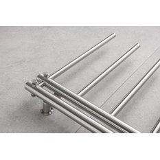 Těleso koupelnové PMH Apollo 500 x 1500 mm, pravé 219 W, středové připojení, Chrom