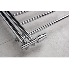 Těleso koupelnové PMH Apollo 500 x 1500 mm, pravé 219 W, středové připojení, Chrom