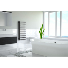 Těleso koupelnové PMH Apollo 500 x 1500 mm, pravé 219 W, středové připojení, Chrom