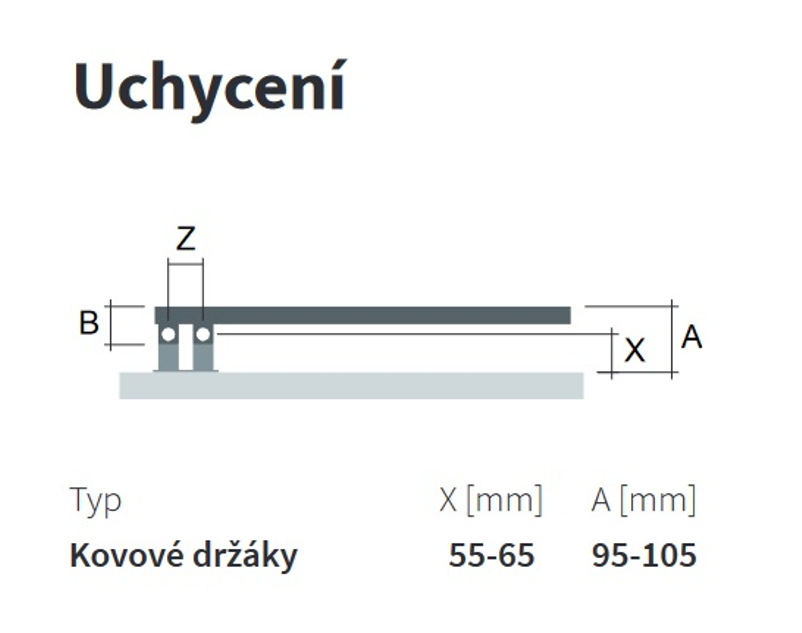 Těleso koupelnové trubkové Isan Falco 1290 x 600 mm, 795 W, elektrické pro systém Nexus, sněhově bílá RAL 9016