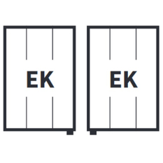 Těleso koupelnové trubkové Isan Falco 1290 x 600 mm, 795 W, elektrické pro systém Nexus, sněhově bílá RAL 9016