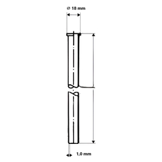 Trubka Cu polotvrdá Wieland CuproLife 18 mm x 1,0 mm