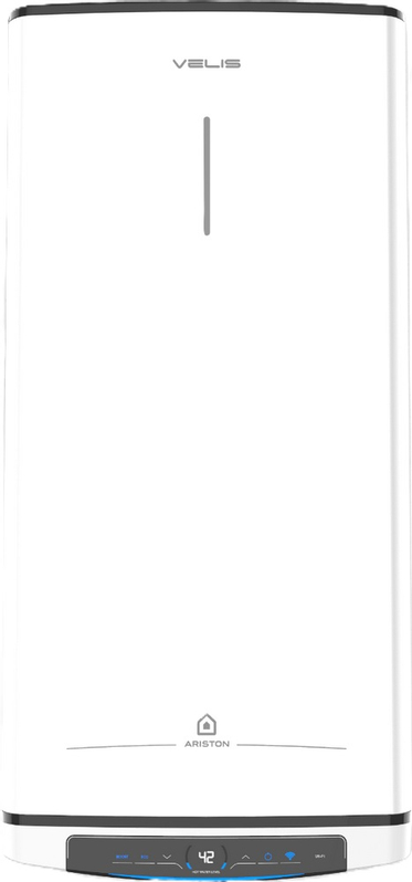 Elektrický ohřívač plochý Ariston Velis PRO WIFI 50 EU, závěsný vertikální nebo horizontální, objem 45 l, výkon 1,5 kW