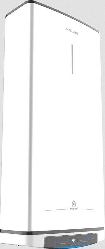 Elektrický ohřívač plochý Ariston Velis PRO WIFI 80 EU, závěsný vertikální nebo horizontální, objem 65 l, výkon 1,5 kW