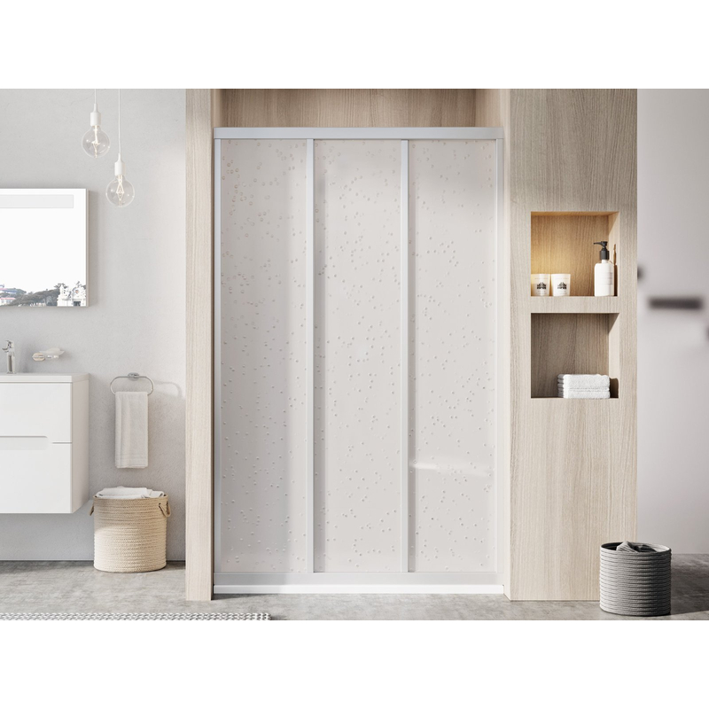 Sprchové dveře Ravak ASDP3 110 198, satin+pearl