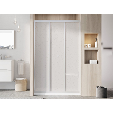 Sprchové dveře Ravak ASDP3 110 198, satin+pearl