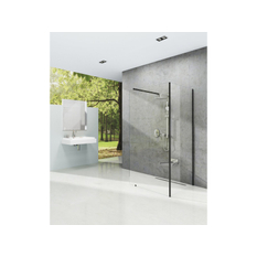 Sprchový kout Ravak Walk-In Corner 110x80, černá+transparent