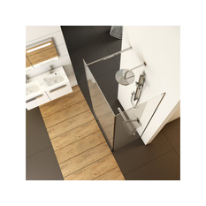 Sprchový kout Ravak Walk-In Corner 110x80, černá+transparent