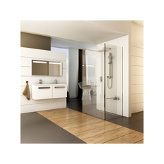 Sprchový kout Ravak Walk-In Corner 110x80, černá+transparent