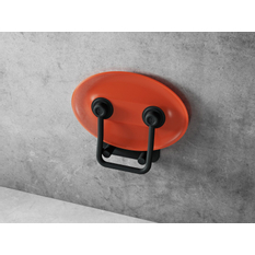 Sedátko Ravak Ovo P II, orange/černá