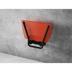 Sedátko Ravak Ovo B II, orange/černá