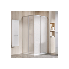 Sprchový kout Ravak SRV2 80 195, satin+pearl