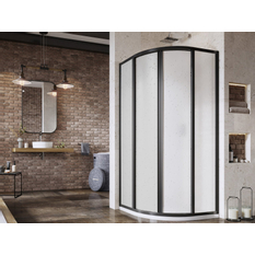 Sprchový kout Ravak SKCP4 90x90, 195 černá+pearl