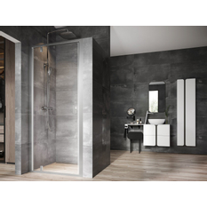 Sprchové dveře Ravak NDOP1 90, satin+transparent