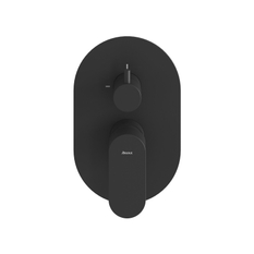 Podomítková baterie Ravak Eleganta EL 065.20BLM.O2.RB07E 2-cestná bez tělesa, Black Matt