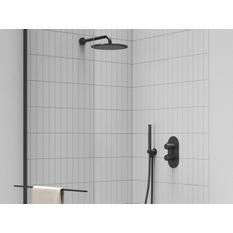 Termostatická podomítková baterie Ravak Espirit ES 063.20BLM.O2.RB07C 2-cestná bez tělesa, Black Matt