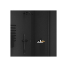 Hlavová sprcha Ravak Chrome kulatá 980.20BLM 250 mm, Black Matt
