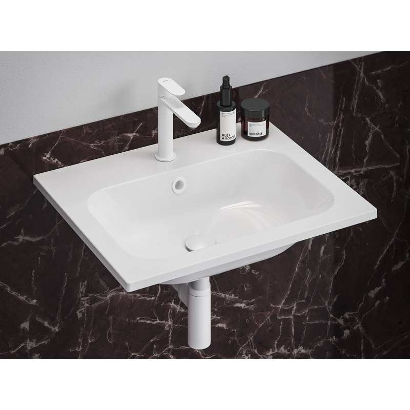 Umyvadlová stojánková baterie Ravak Eleganta EL 012.10WV 170 mm bez výpusti, White Velvet
