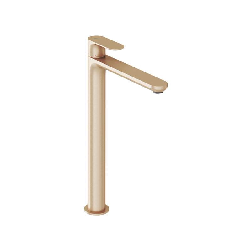 Umyvadlová stojánková baterie Ravak Eleganta EL 015.60RGB 335 mm bez výpusti, Rose Gold Brushed