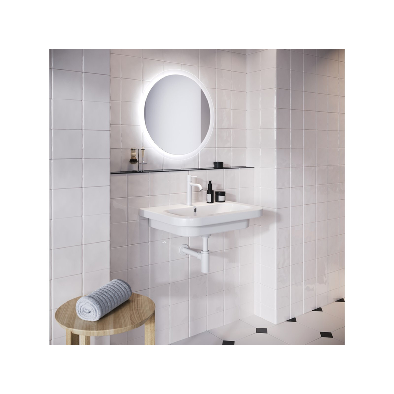 Umyvadlová stojánková baterie Ravak Espirit ES 012.10WV 190 mm bez výpusti, White Velvet