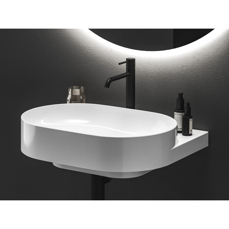 Umyvadlová stojánková baterie Ravak Espirit ES 014.20BLM 250 mm bez výpusti, Black Matt