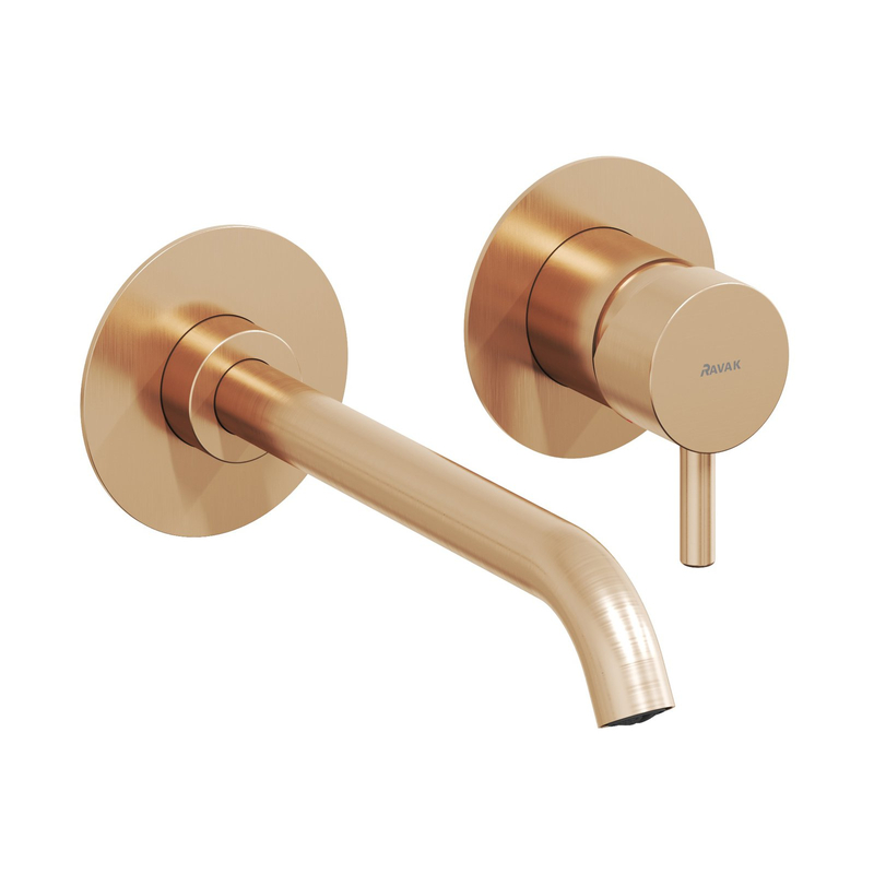 Umyvadlová podomítková baterie Ravak EspiritES 019.60RGB.O1.RB07B bez tělesa, Rose Gold Brushed
