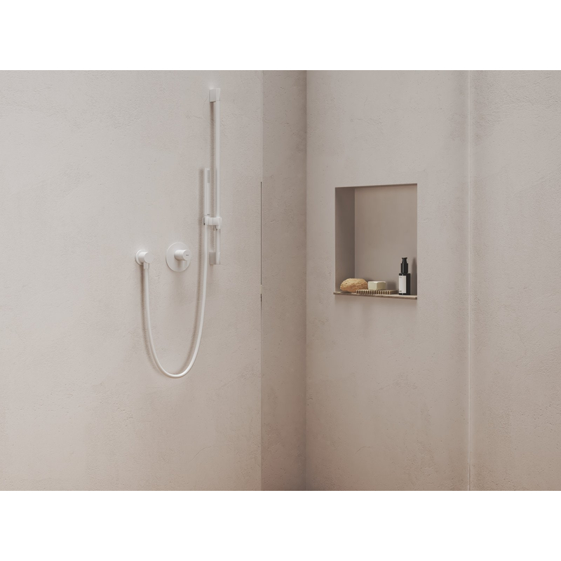 Podomítková baterie Ravak Espirit ES 062.10WV.O1 1-cestná s tělesem, White Velvet