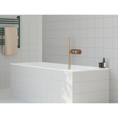 Podomítková baterie Ravak Espirit ES 065.60RGB.O2.RB07D.+S 2-cestná bez tělesa, se sprchovým setem, Rose Gold Brushed
