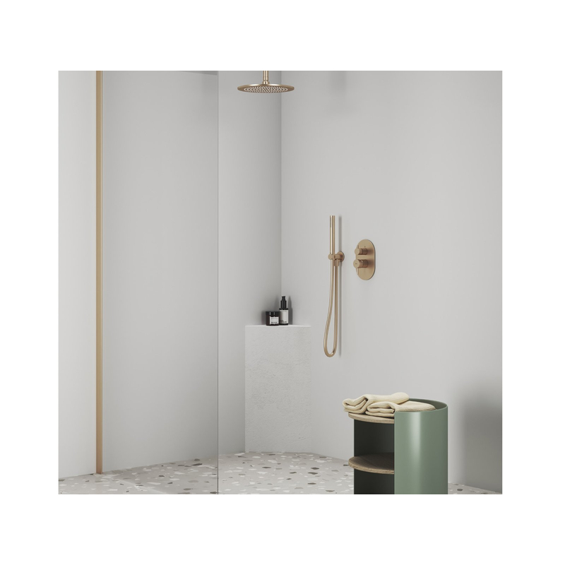 Podomítková baterie Ravak Espirit ES 065.60RGB.O2.RB07E 2-cestná bez tělesa, Rose Gold Brushed