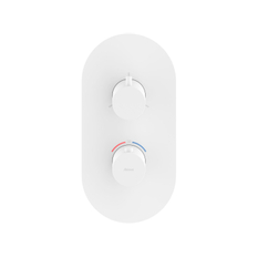 Termostatická podomítková baterie Ravak Espirit ES 067.10WV.O3.RB07C 3-cestná bez tělesa, White Velvet