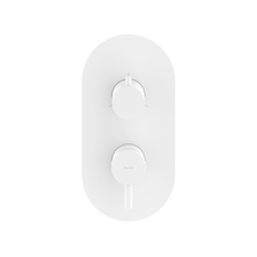 Podomítková baterie Ravak Espirit ES 068.10WV.O3.RB07F 3-cestná bez tělesa, White Velvet