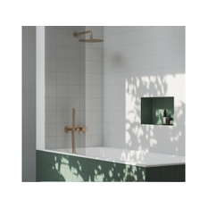 Podomítková baterie Ravak Espirit ES 068.60RGB.O3.RB07D.+S 3cestná bez tělesa, se sprchovým setem, Rose Gold Brushed