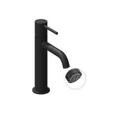 Umyvadlová stojánková baterie Ravak Espirit ES 012.21BLM BeCool 190 mm bez výpusti, Black Matt