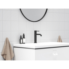 Umyvadlová stojánková baterie Ravak Espirit ES 012.21BLM BeCool 190 mm bez výpusti, Black Matt
