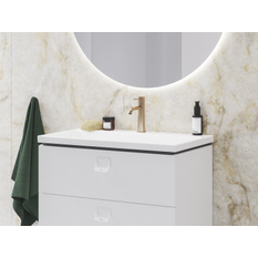 Umyvadlová stojánková baterie Ravak Espirit ES 012.61RGB BeCool 190 mm bez výpusti, Rose Gold Brushed