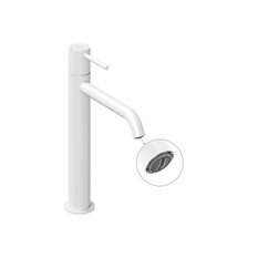 Umyvadlová stojánková baterie Ravak Espirit ES 014.11WV BeCool 250 mm bez výpusti, White Velvet