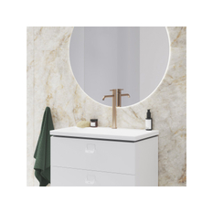 Umyvadlová stojánková baterie Ravak Espirit ES 014.61RGB BeCool 250 mm bez výpusti, Rose Gold Brushed