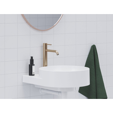 Umyvadlová stojánková baterie Ravak Espirit ES 014.61RGB BeCool 250 mm bez výpusti, Rose Gold Brushed