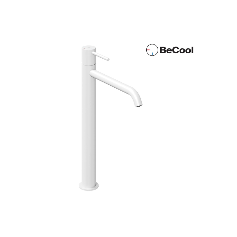 Umyvadlová stojánková baterie Ravak Espirit ES 015.11WV BeCool 340 mm bez výpusti, White Velvet