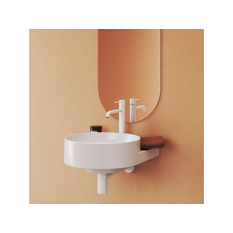 Umyvadlová stojánková baterie Ravak Espirit ES 015.11WV BeCool 340 mm bez výpusti, White Velvet