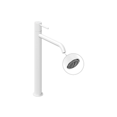 Umyvadlová stojánková baterie Ravak Espirit ES 015.11WV BeCool 340 mm bez výpusti, White Velvet