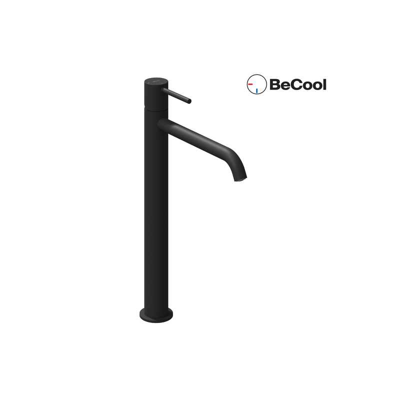 Umyvadlová stojánková baterie Ravak Espirit ES 015.21BLM BeCool 340 mm bez výpusti, Black Matt