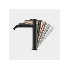 Umyvadlová stojánková baterie Ravak Espirit ES 015.21BLM BeCool 340 mm bez výpusti, Black Matt