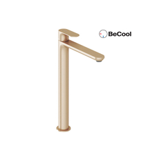 Umyvadlová stojánková baterie Ravak Eleganta EL 015.61RGB BeCool 335 mm bez výpusti, Rose Gold Brushed