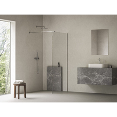 Sprchový kout Ravak Walk-In Air Wall 110, lesk+transparent